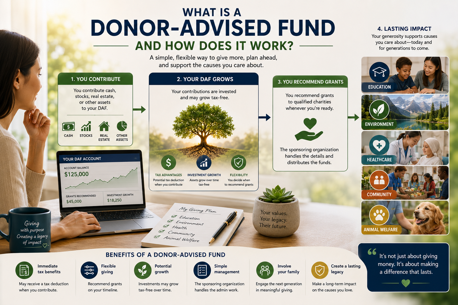 What Is a Donor-Advised Fund and How Does It Work?