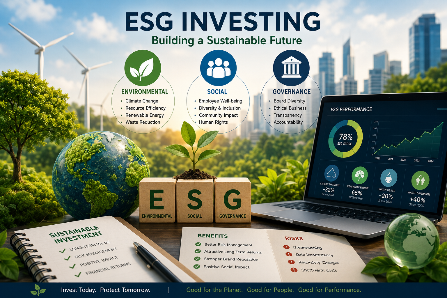 ESG Investing Explained: Benefits, Risks, and Future Trends