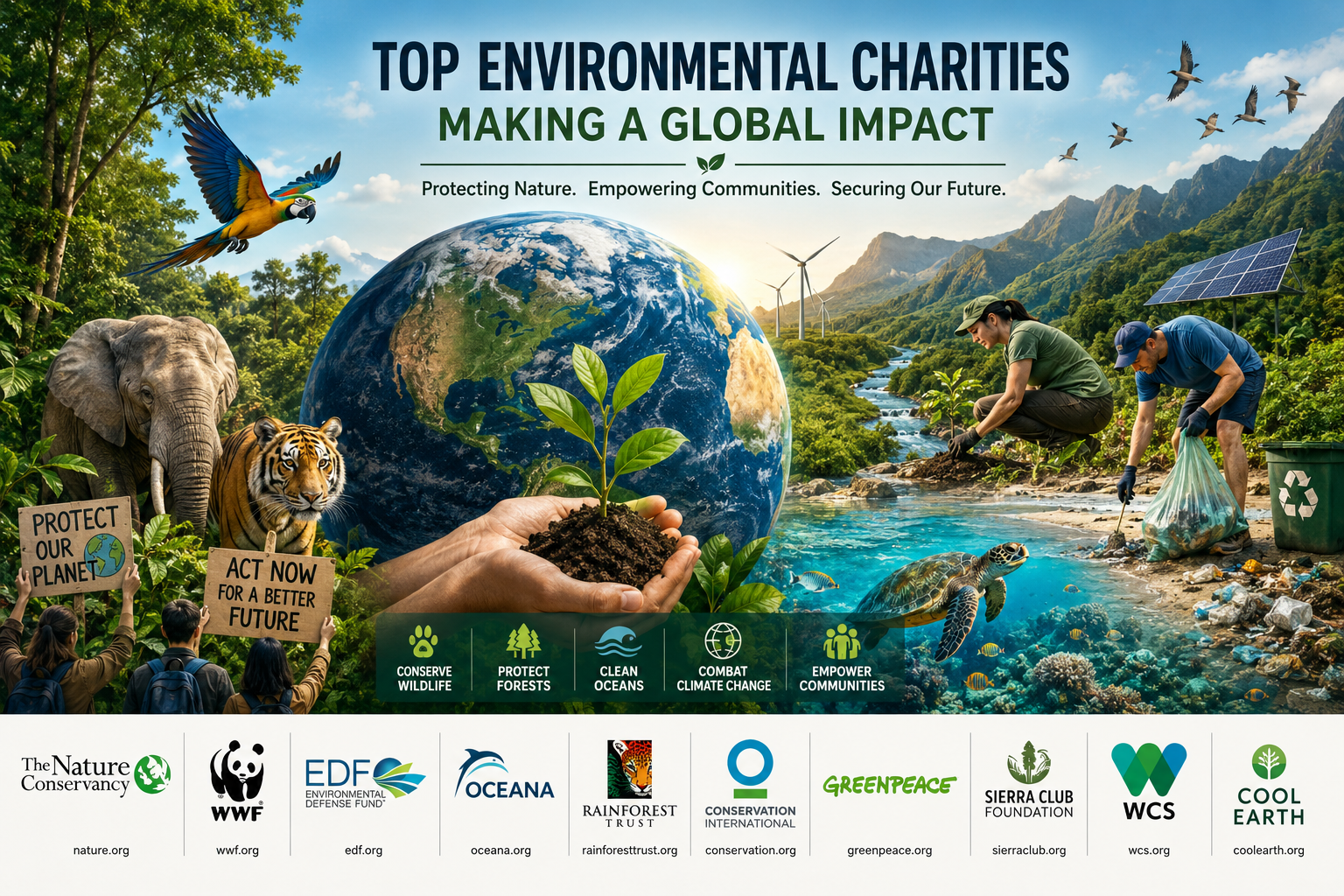 Top Environmental Charities Making a Global Impact