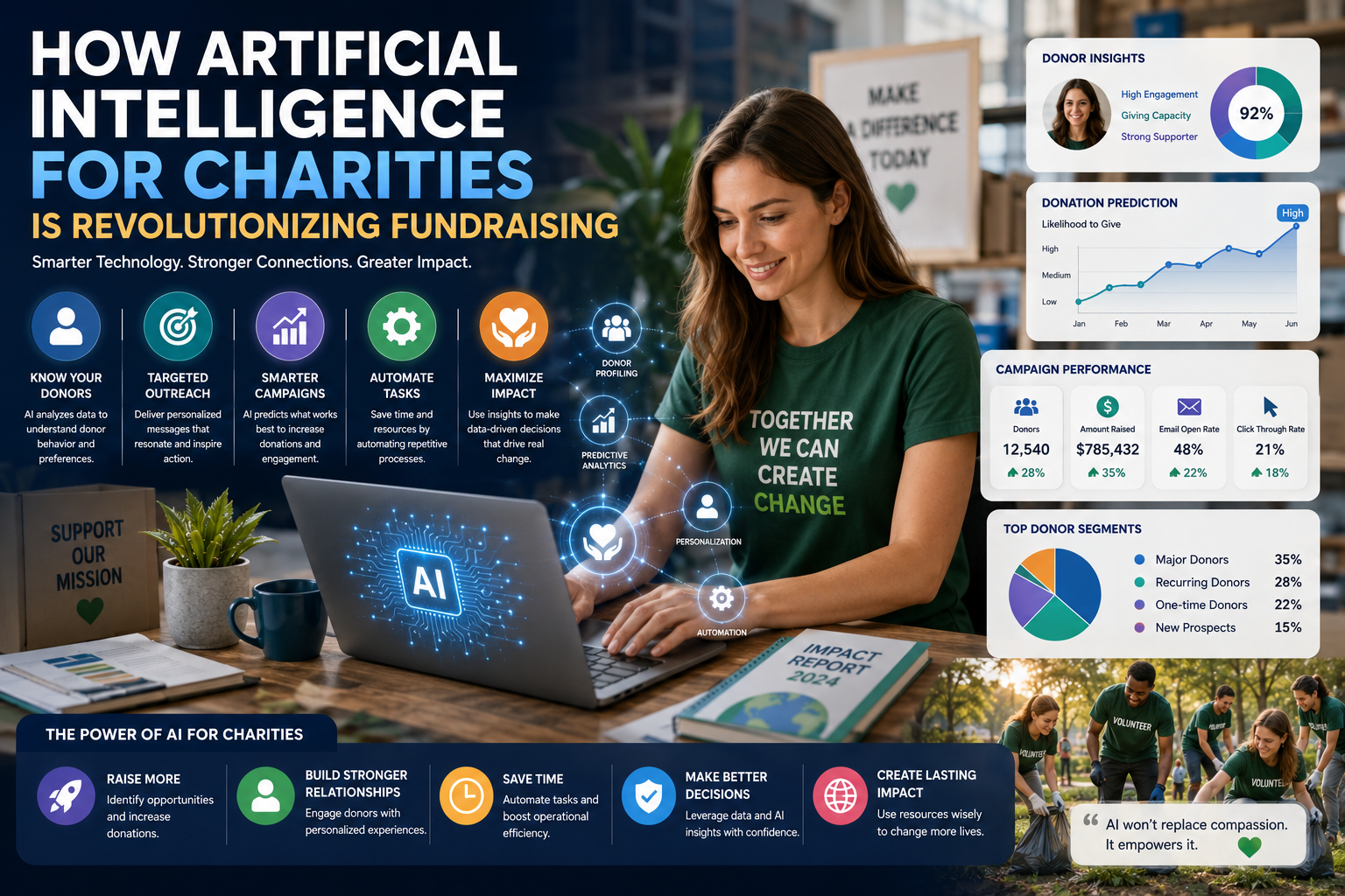 How Artificial Intelligence for Charities Is Revolutionizing Fundraising